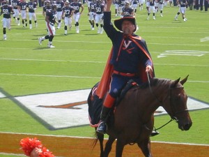 Virginia Cavalier mascot won't be waving to Al Goh