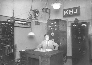 KHJ-AM radio in 1927